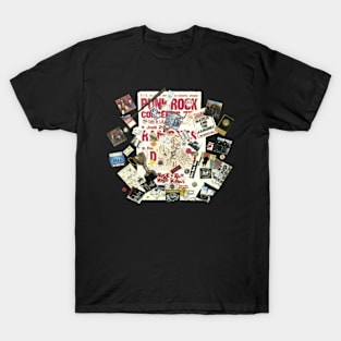 Ramones Collage Punk Rock T-Shirt